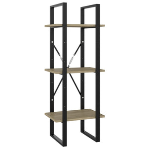 Βιβλιοθήκη με 5 Ράφια Sonoma Δρυς 40 x 30 x 175 εκ. Επεξ. Ξύλο - PAKOBAZAAR