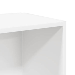 Τραπέζι Βοηθητικό Λευκό 33 x 33 x 34,5 εκ. από Επεξ. Ξύλο - Pakobazaar