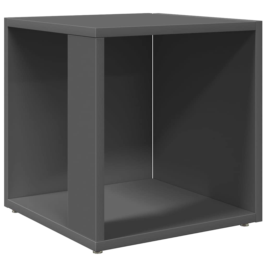 Τραπέζι Βοηθητικό Γκρι 33 x 33 x 34,5 εκ. από Μοριοσανίδα - Pakobazaar