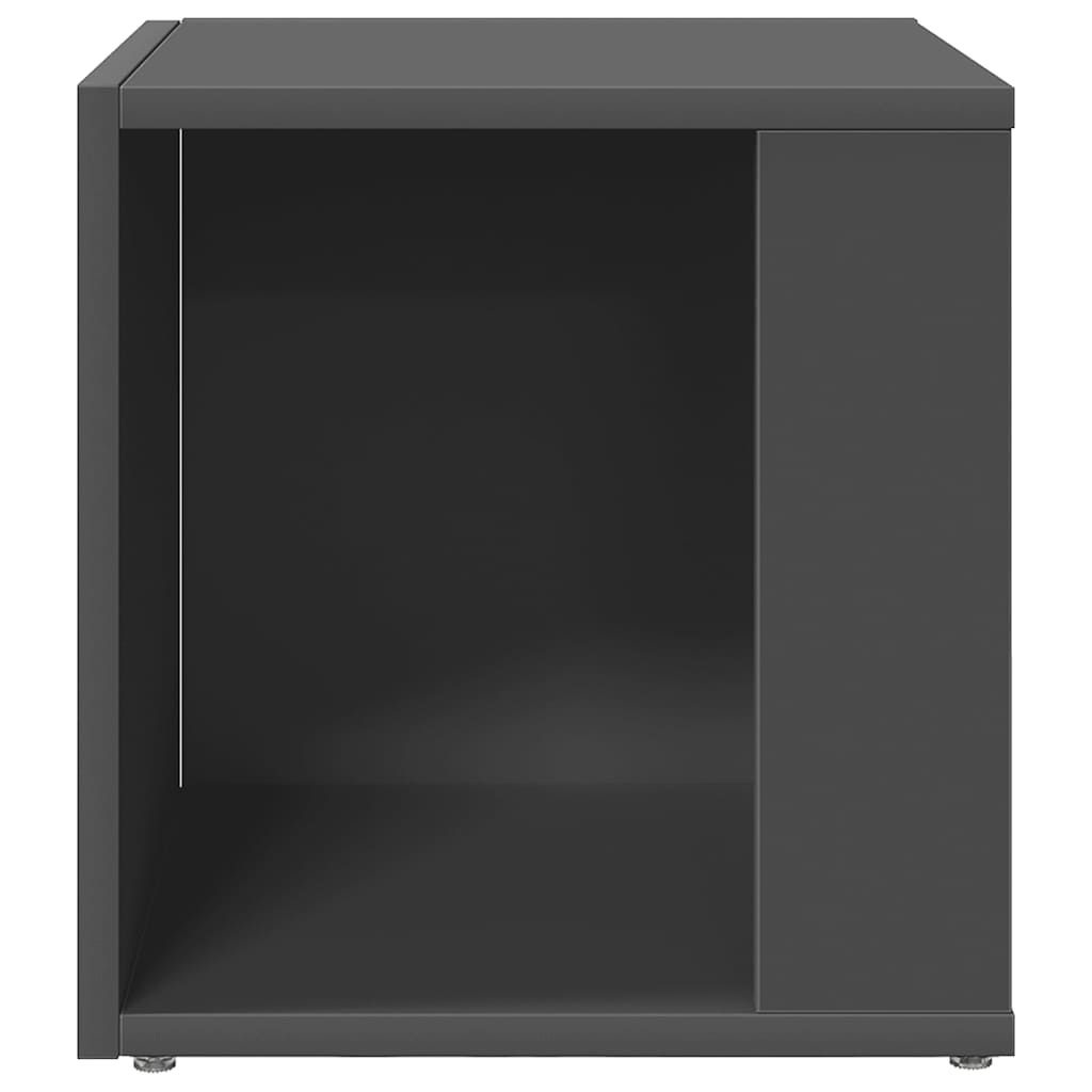 Τραπέζι Βοηθητικό Γκρι 33 x 33 x 34,5 εκ. από Μοριοσανίδα - Pakobazaar