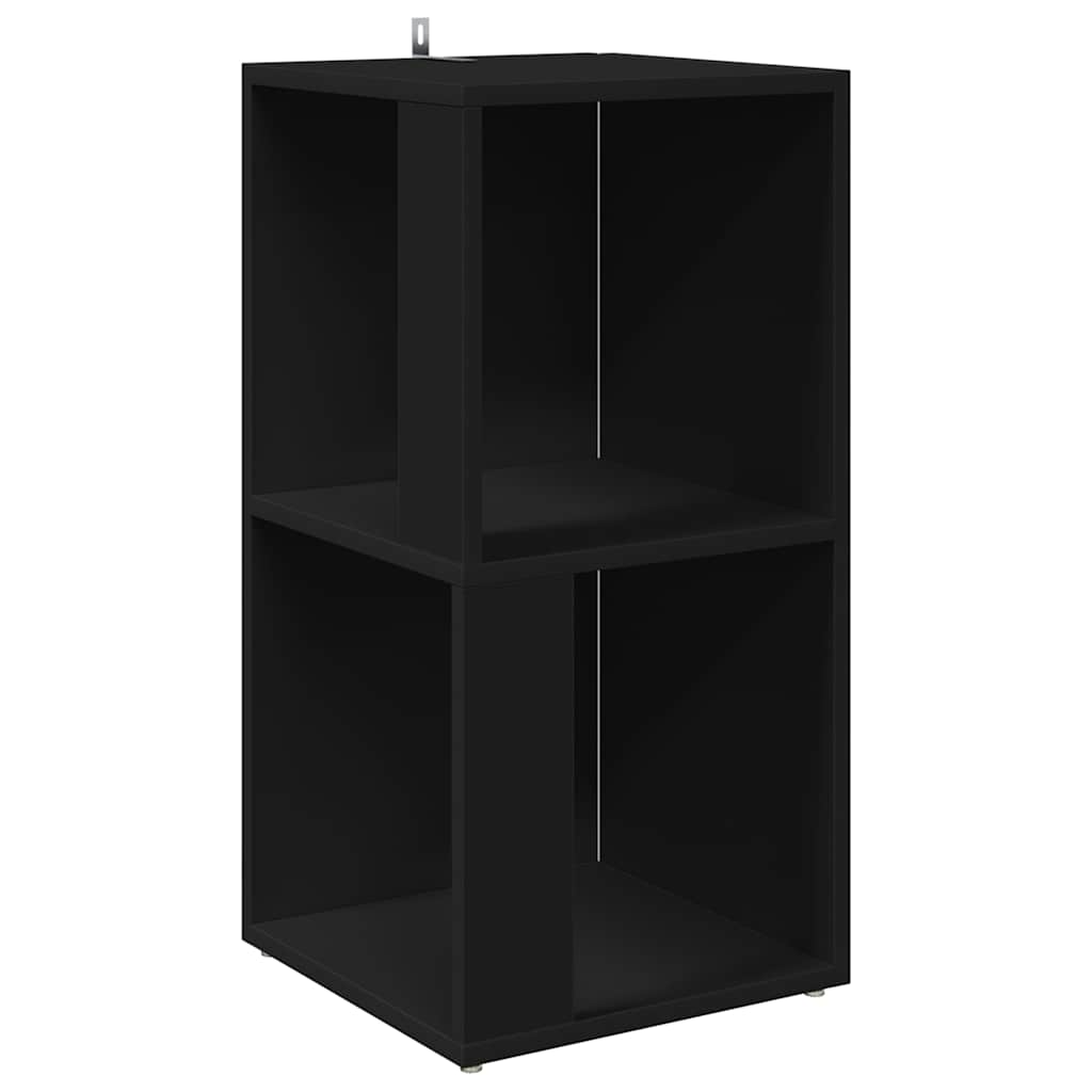 Ντουλάπι Γωνιακό Μαύρο 33 x 33 x 67 εκ. από Επεξ. Ξύλο
