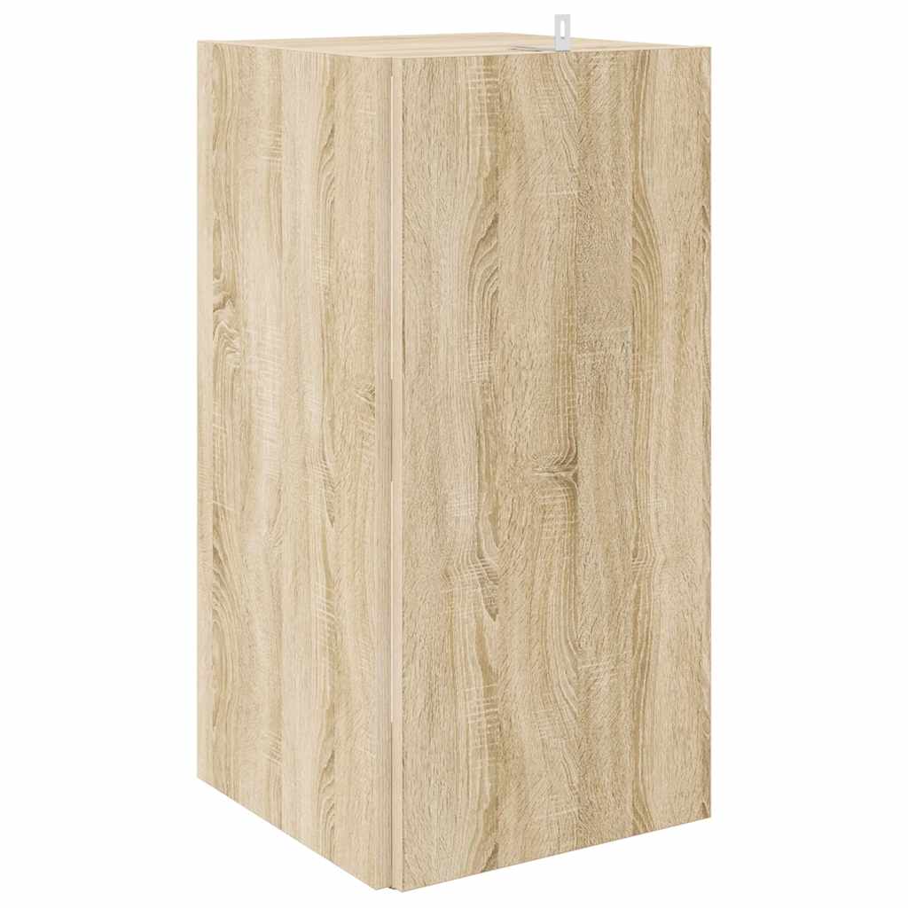 Ντουλάπι Γωνιακό Sonoma Δρυς 33 x 33 x 67 εκ. από Επεξ. Ξύλο - Pakobazaar