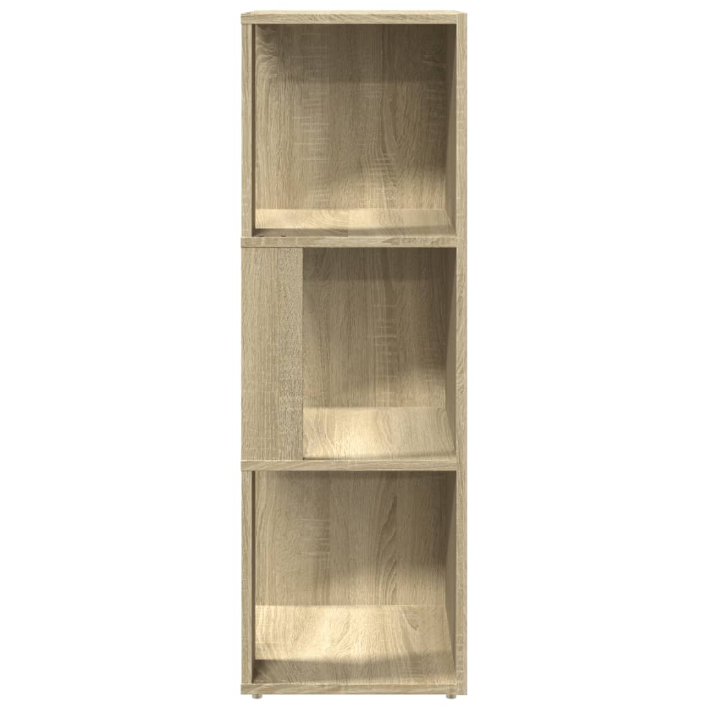 Ντουλάπι Γωνιακό Sonoma Δρυς 33 x 33 x 100 εκ. από Επεξ. Ξύλο