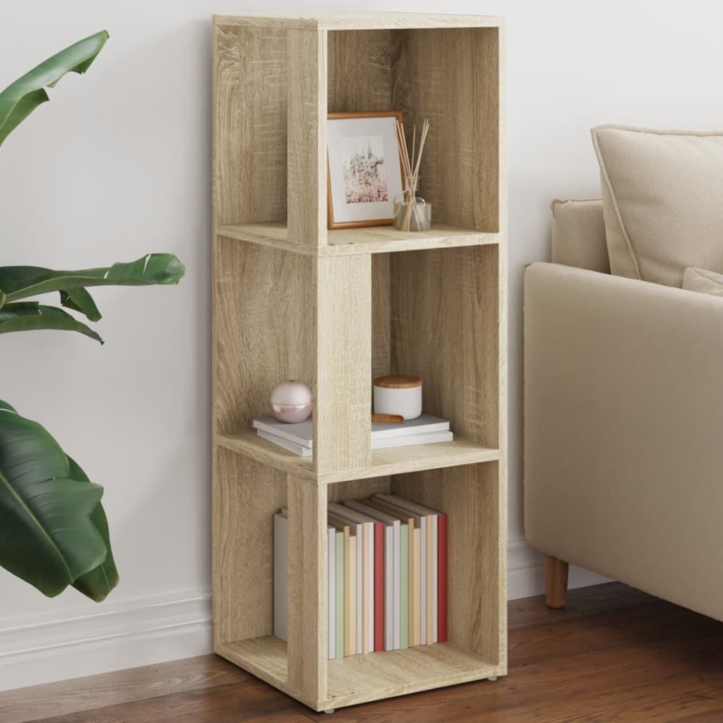 Ντουλάπι Γωνιακό Sonoma Δρυς 33 x 33 x 100 εκ. από Επεξ. Ξύλο