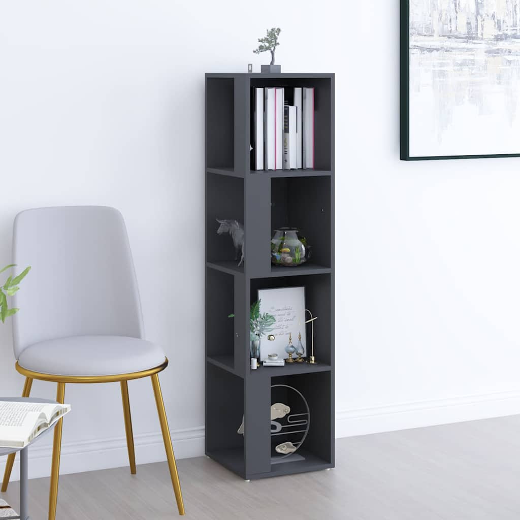 Ντουλάπι Γωνία Γκρι 33 x 33 x 132 εκ. από Μοριοσανίδα - Pakobazaar