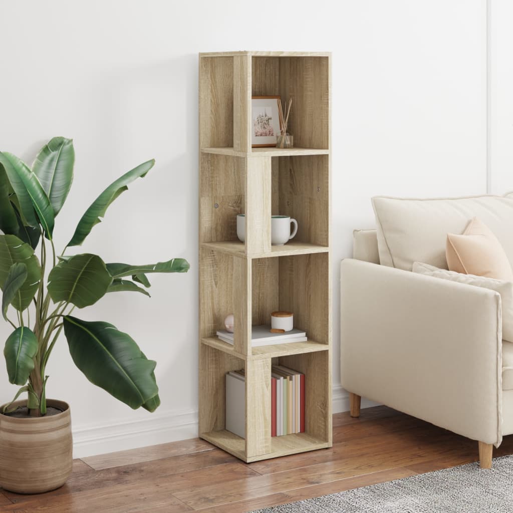 Ντουλάπι Γωνία Sonoma Oak 33 x 33 x 132 εκ. από Μοριοσανίδα