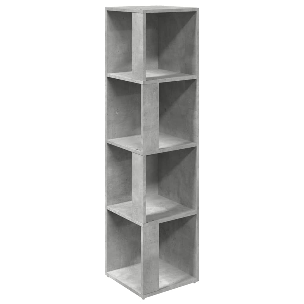 Ντουλάπι Γωνία Γκρι Σκυρ. 33 x 33 x 132 εκ. από Μοριοσανίδα - Pakobazaar