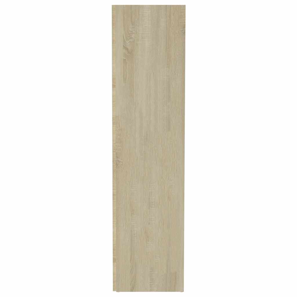 Ντουλάπι Γωνία Λευκό/Sonoma Oak 33x33x132 εκ. από Μοριοσανίδα