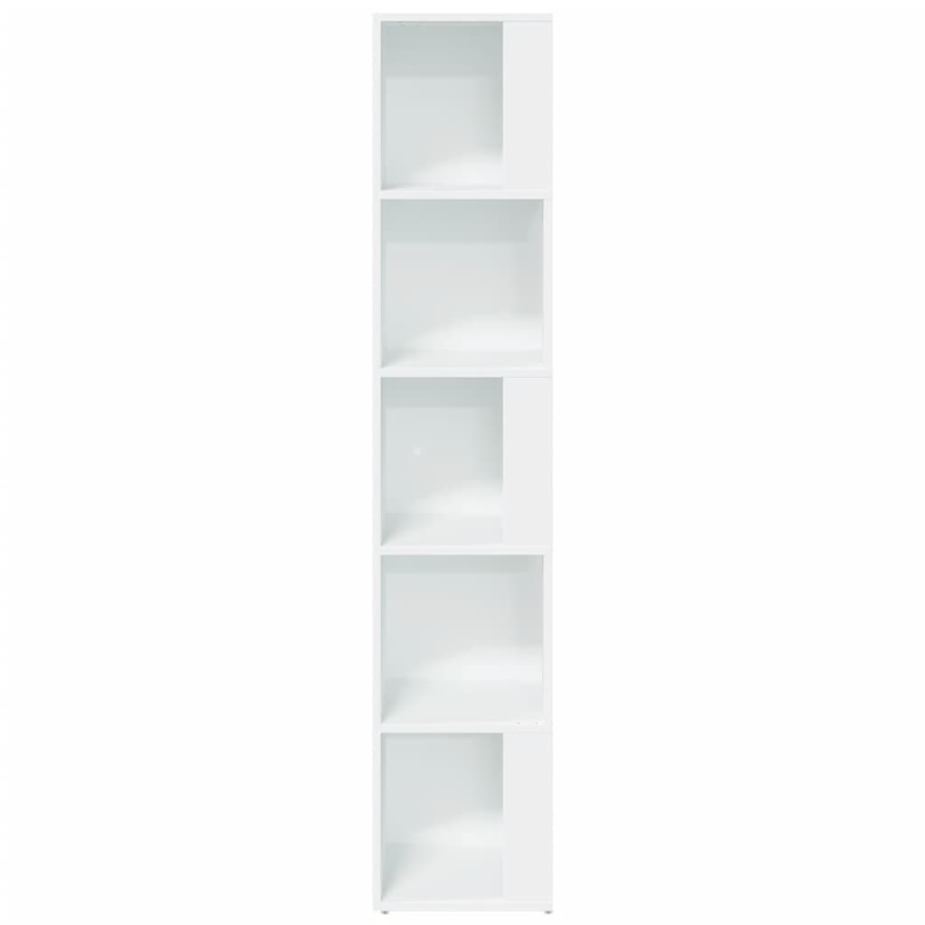 Ντουλάπι Γωνία Λευκό 33 x 33 x 164,5 εκ. από Επεξ. Ξύλο