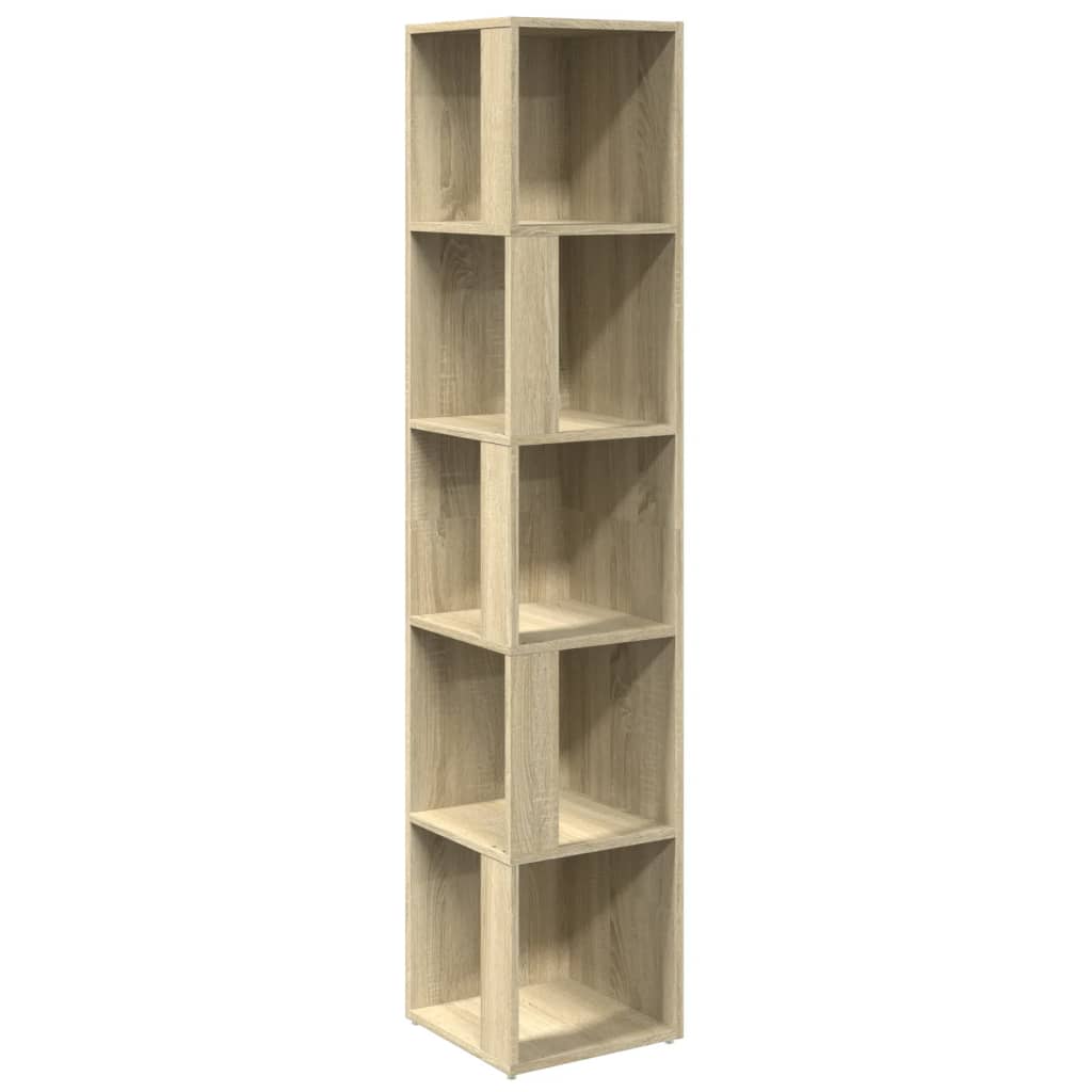 Ντουλάπι Γωνία Sonoma Oak 33 x 33 x 164,5 εκ. από Επεξ. Ξύλο - Pakobazaar