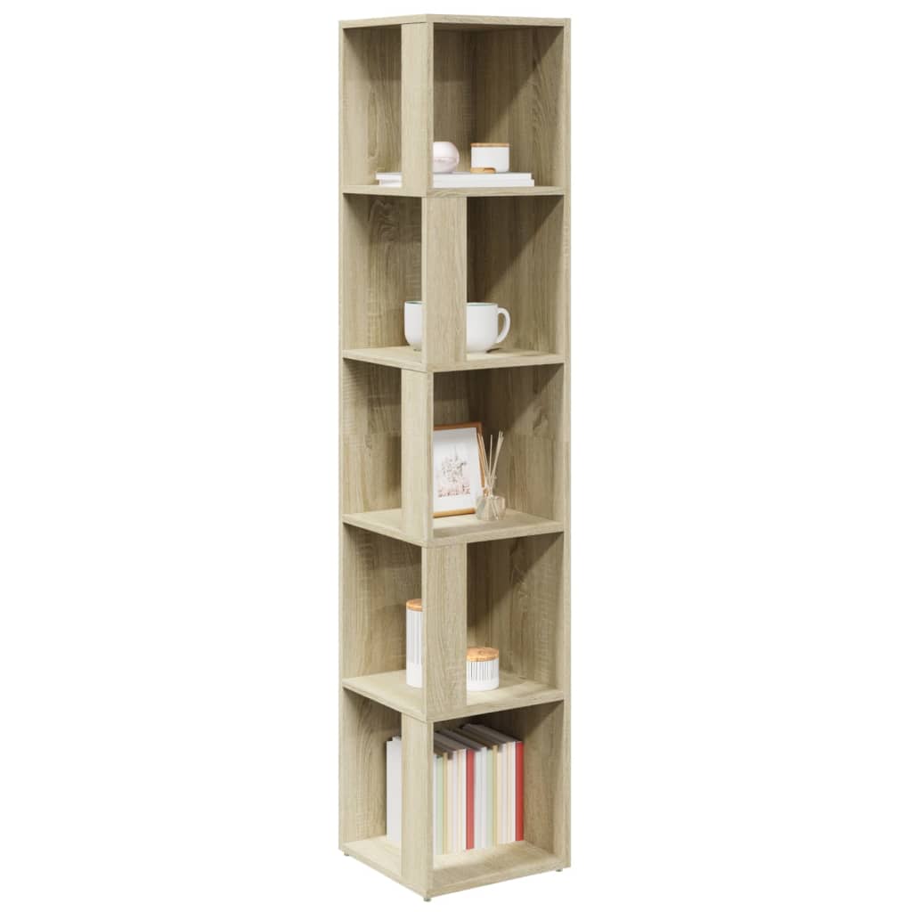 Ντουλάπι Γωνία Sonoma Oak 33 x 33 x 164,5 εκ. από Επεξ. Ξύλο - Pakobazaar