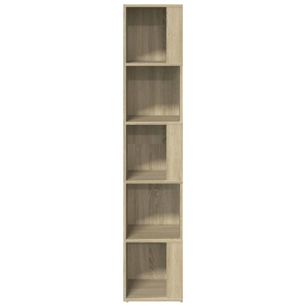 Ντουλάπι Γωνία Sonoma Oak 33 x 33 x 164,5 εκ. από Επεξ. Ξύλο - Pakobazaar
