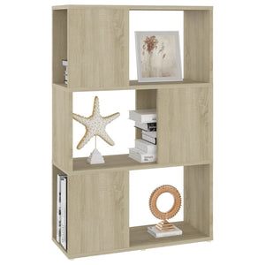 Βιβλιοθήκη/Διαχωριστικό Χώρου Sonoma Δρυς 60x24x94 εκ. Μοριοσ.