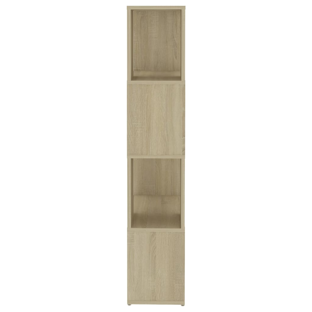 Βιβλιοθήκη/Διαχωριστικό Χώρου Sonoma Δρυς 60x24x124,5εκ Μοριοσ. - Pakobazaar