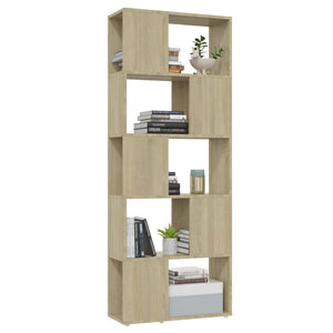 Βιβλιοθήκη/Διαχωριστικό Χώρου Sonoma Δρυς 60x24x155 εκ. - Pakobazaar