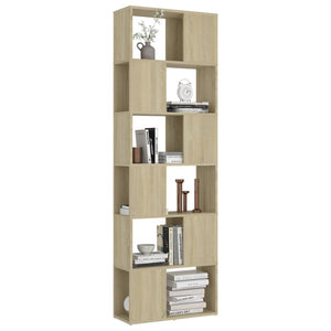 Βιβλιοθήκη/Διαχωρισ. Χώρου Sonoma Δρυς 60x24x186εκ. Μοριοσανίδα - Pakobazaar