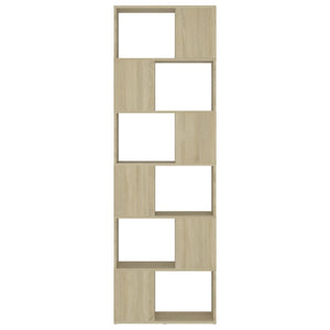 Βιβλιοθήκη/Διαχωρισ. Χώρου Sonoma Δρυς 60x24x186εκ. Μοριοσανίδα - Pakobazaar