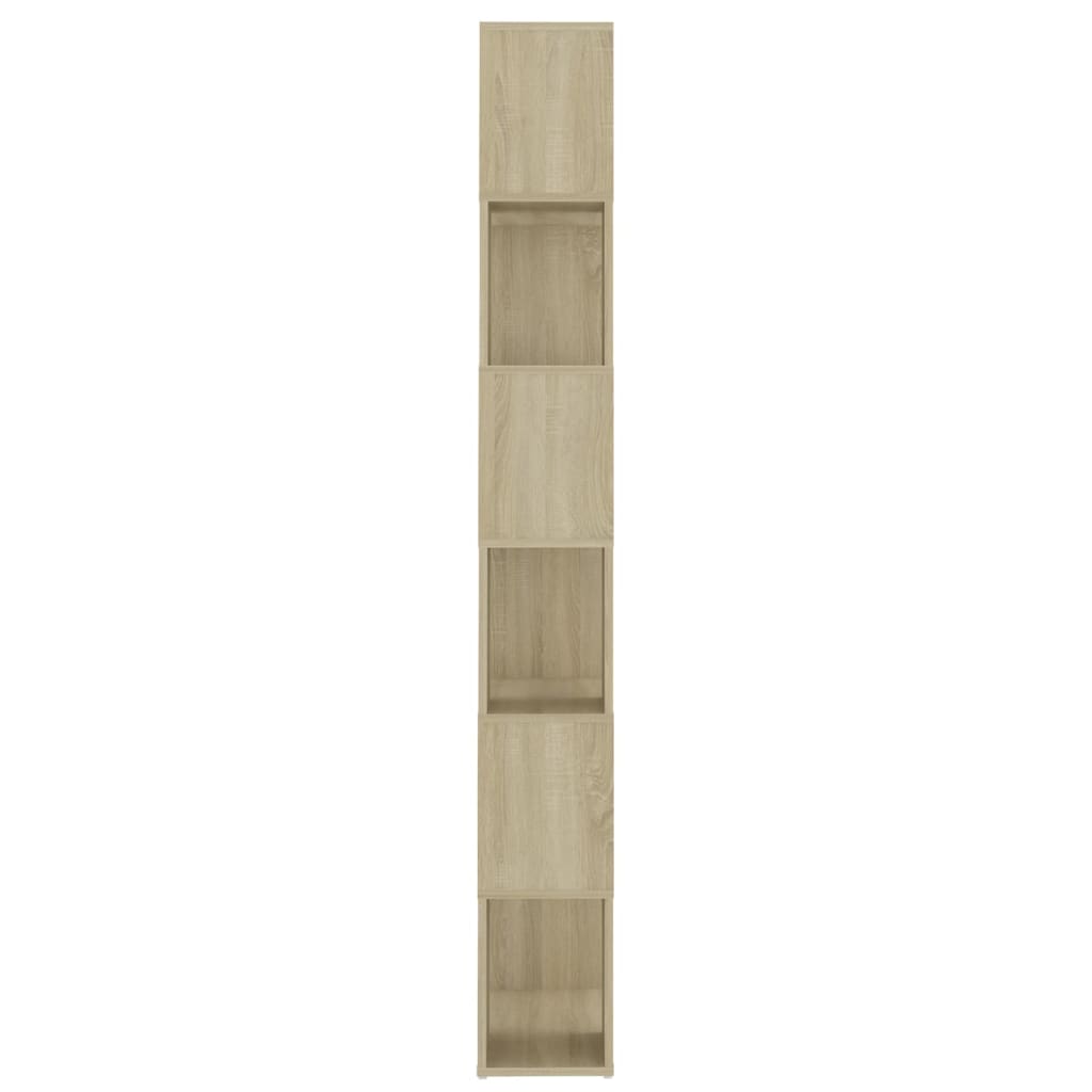 Βιβλιοθήκη/Διαχωρισ. Χώρου Sonoma Δρυς 60x24x186εκ. Μοριοσανίδα - Pakobazaar