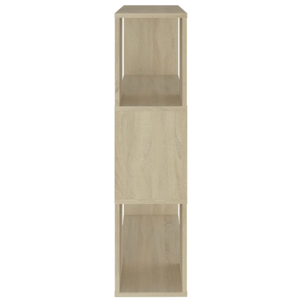Βιβλιοθήκη/Διαχωριστικό Sonoma Δρυς 80x24x94 εκ. Μοριοσανίδα - Pakobazaar