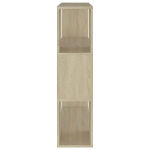 Βιβλιοθήκη/Διαχωριστικό Sonoma Δρυς 80x24x94 εκ. Μοριοσανίδα - Pakobazaar