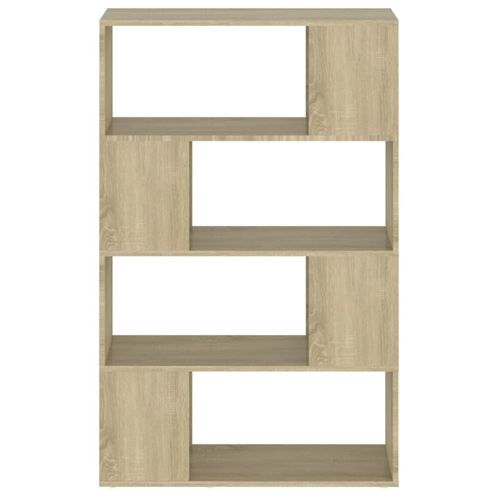 Βιβλιοθήκη/Διαχωριστικό Χώρου Sonoma Δρυς 80x24x124,5εκ Μοριοσ.