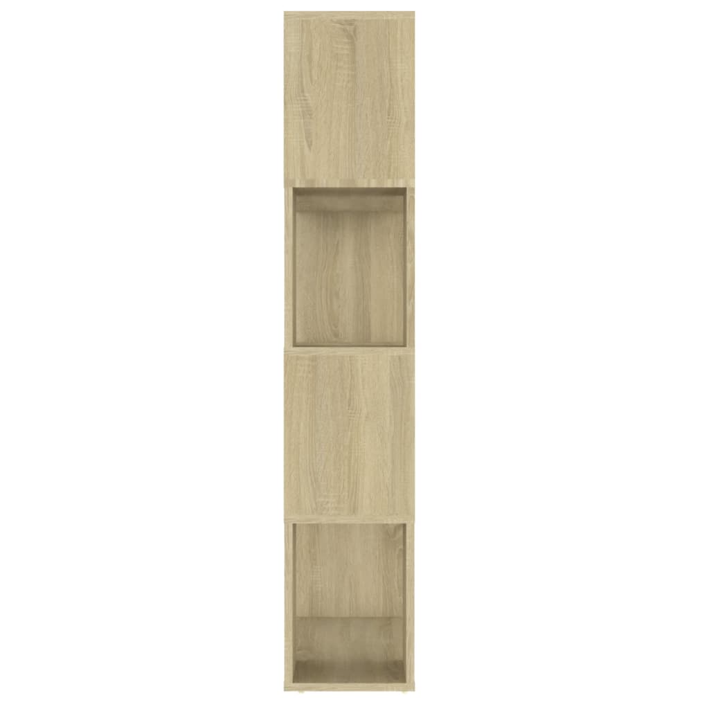 Βιβλιοθήκη/Διαχωριστικό Χώρου Sonoma Δρυς 80x24x124,5εκ Μοριοσ.