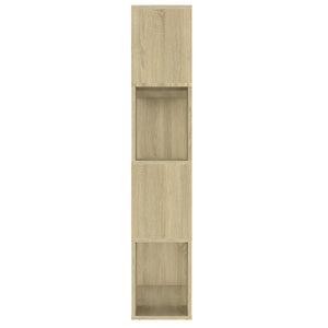 Βιβλιοθήκη/Διαχωριστικό Χώρου Sonoma Δρυς 80x24x124,5εκ Μοριοσ.