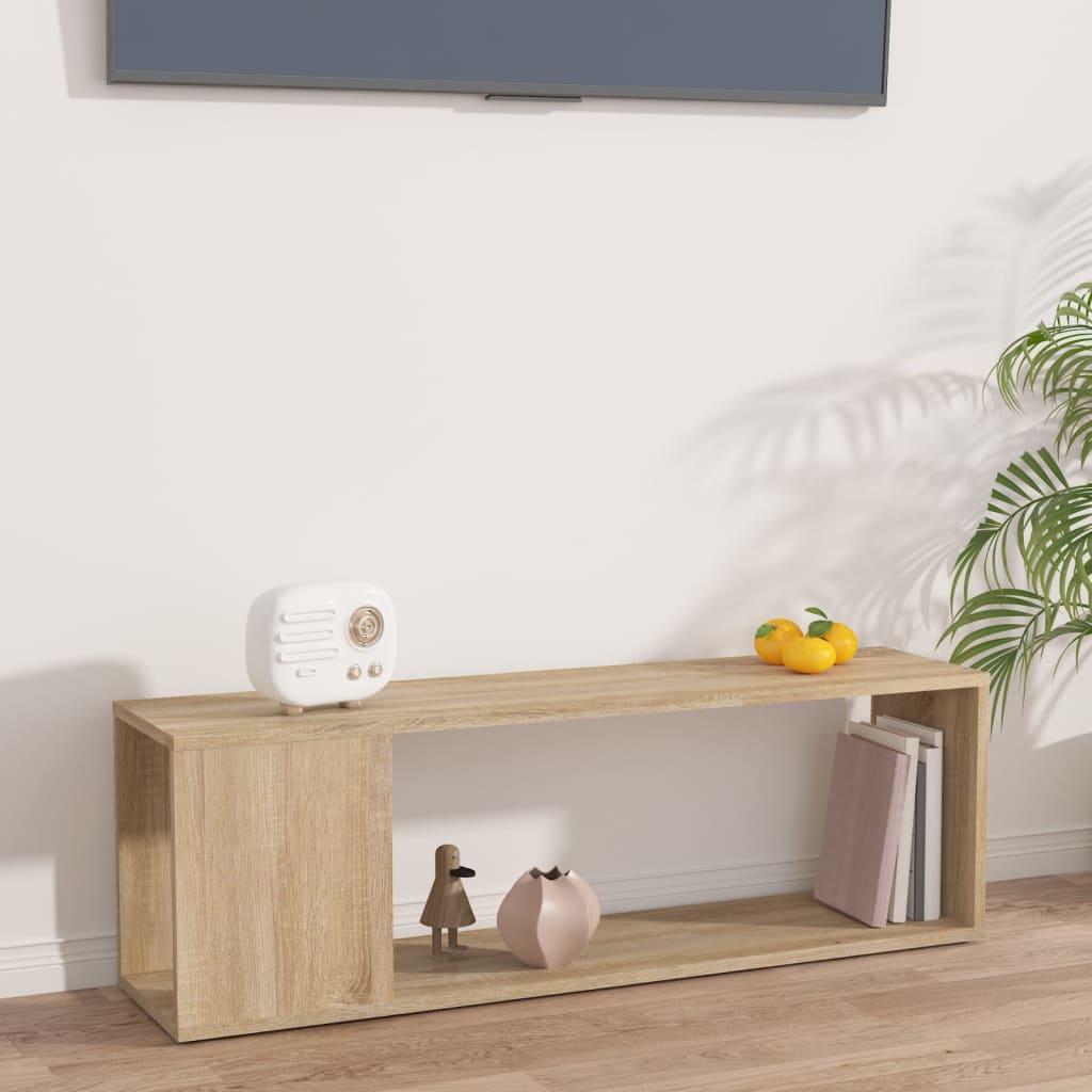 Έπιπλο Τηλεόρασης Sonoma Δρυς 100 x 24 x 32 εκ. Επεξεργ. Ξύλο - Pakobazaar
