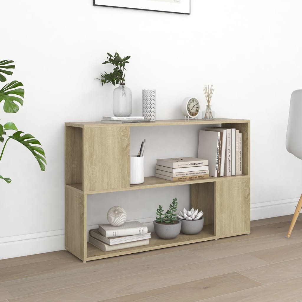 Βιβλιοθήκη Sonoma Δρυς 100 x 24 x 63 εκ. από Επεξεργασμένο Ξύλο