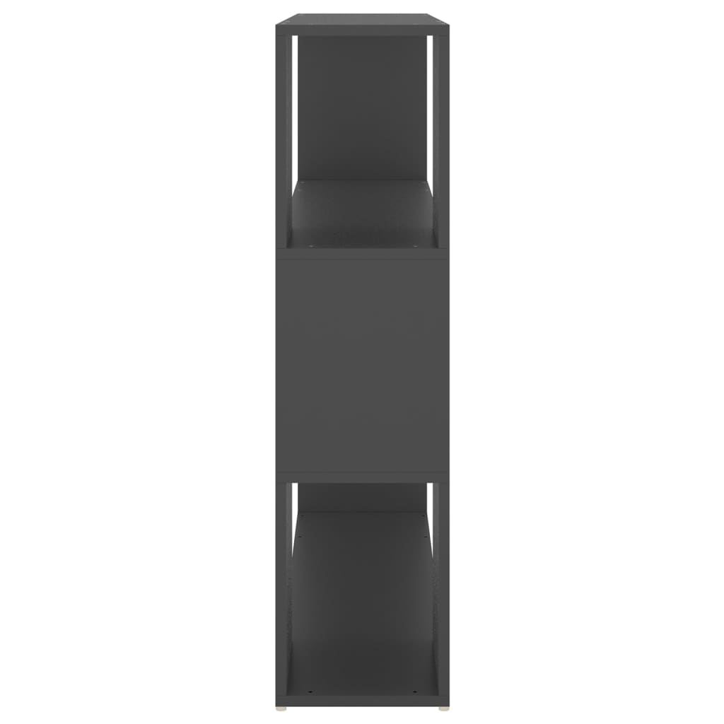 Βιβλιοθήκη/Διαχωριστικό Χώρου Γκρι 100 x 24 x 94 εκ.