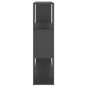 Βιβλιοθήκη/Διαχωριστικό Χώρου Γκρι 100 x 24 x 94 εκ.