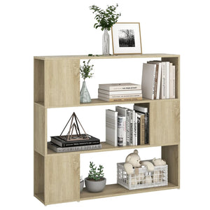 Βιβλιοθήκη/Διαχωριστικό Χώρου Sonoma Δρυς 100 x 24 x 94 εκ. - Pakobazaar