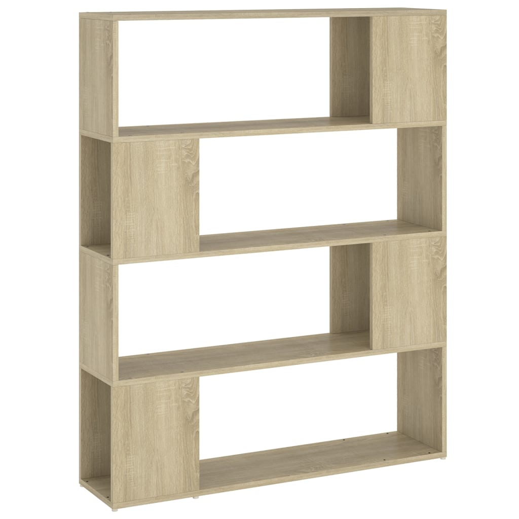 Βιβλιοθήκη/Διαχωριστικό Χώρου Sonoma Δρυς 100 x 24 x 124 εκ. - Pakobazaar