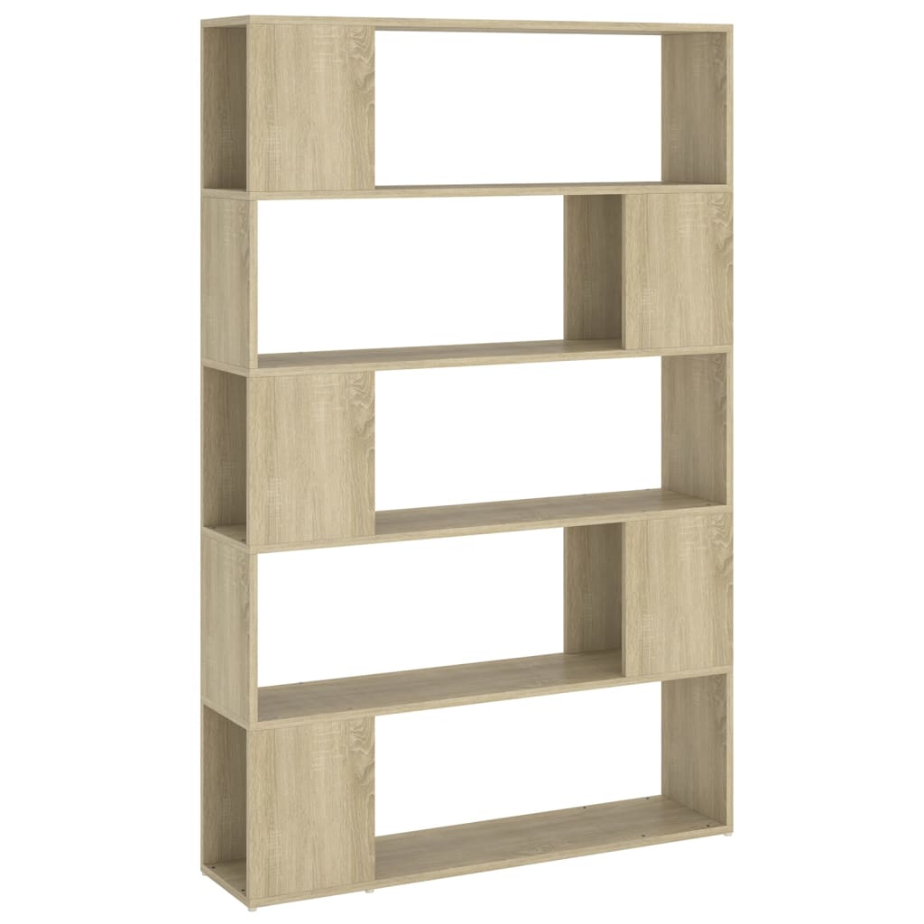 Βιβλιοθήκη/Διαχωρ. Χώρου Sonoma Δρυς 100x24x155 εκ. Επεξ. Ξύλο - Pakobazaar