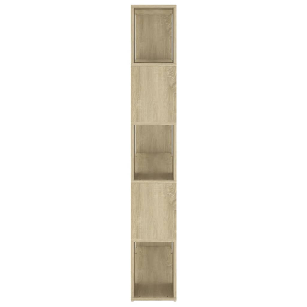 Βιβλιοθήκη/Διαχωρ. Χώρου Sonoma Δρυς 100x24x155 εκ. Επεξ. Ξύλο - Pakobazaar