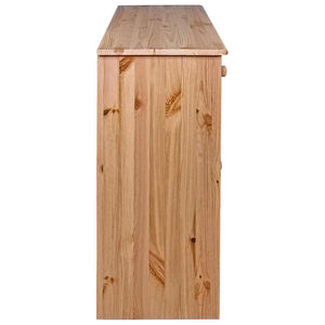 Συρταριέρα με 6 Συρτάρια 113 x 35 x 73 εκ. Μασίφ Ξύλο Πεύκου - Pakobazaar