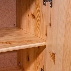 Συρταριέρα με 6 Συρτάρια 113 x 35 x 73 εκ. Μασίφ Ξύλο Πεύκου - Pakobazaar