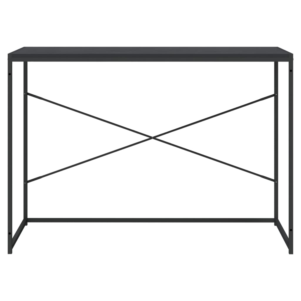 Γραφείο Υπολογιστή Μαύρο 110 x 60 x 70 εκ. Επεξεργασμένο Ξύλο