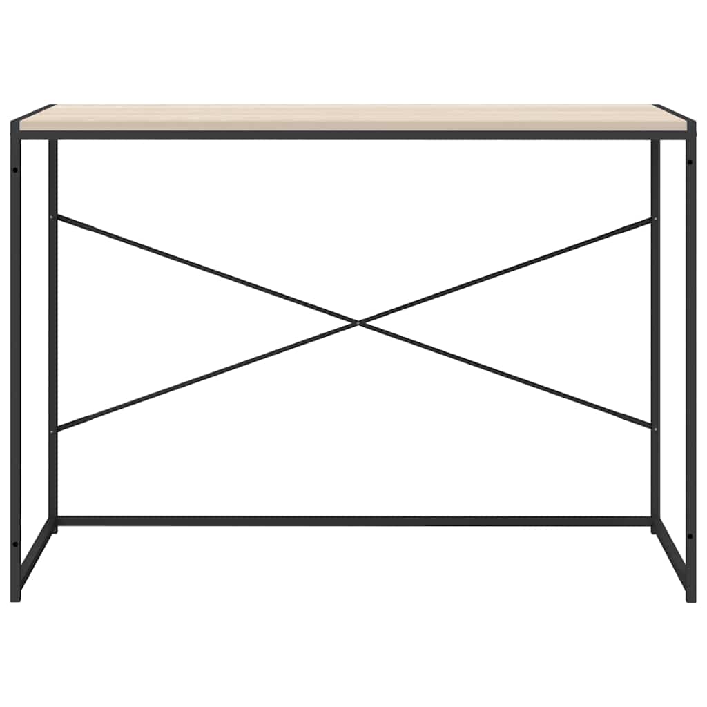 Γραφείο Υπολογιστή Μαύρο 110 x 60 x 70 εκ. Επεξεργασμένο Ξύλο