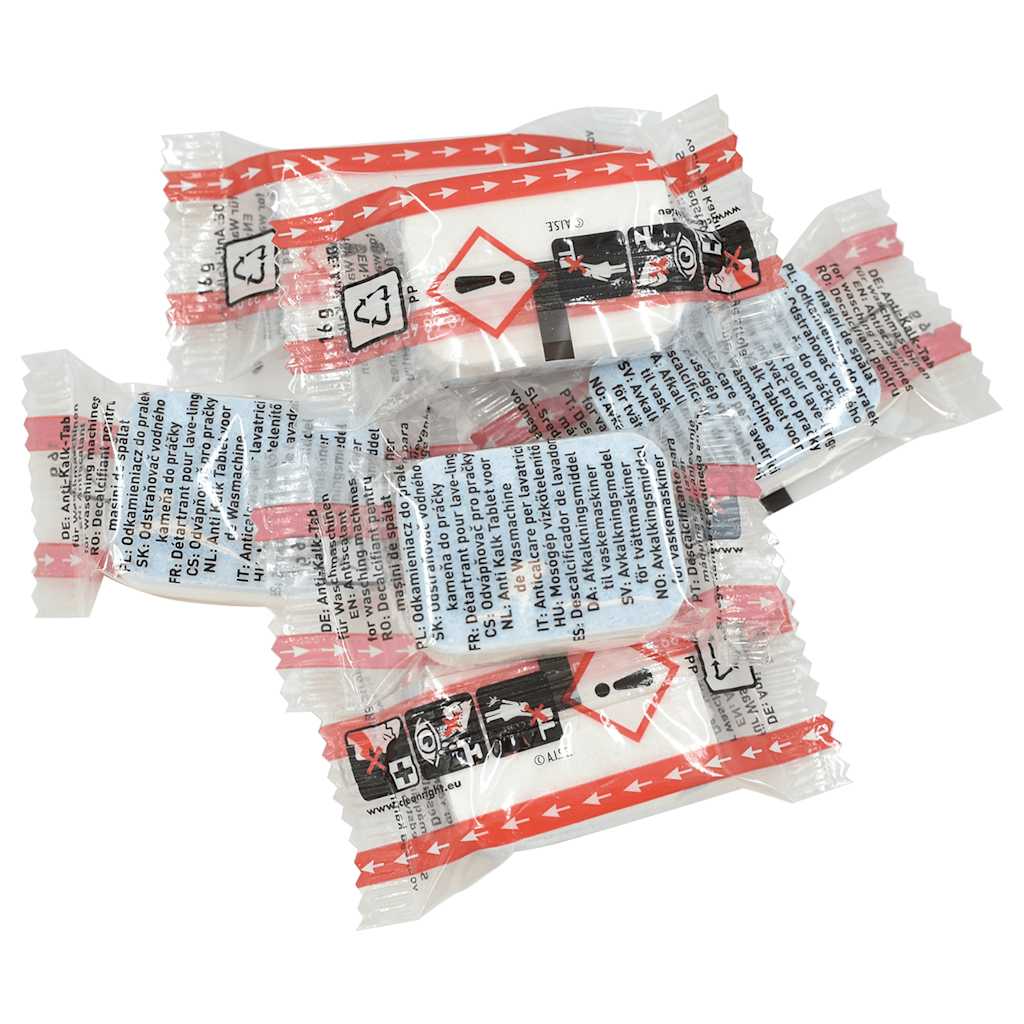 Ταμπλέτες Απορ.Πλυντηρίου Ρούχων 100τεμ Αποτροπή Αλάτων/Βρομιάς