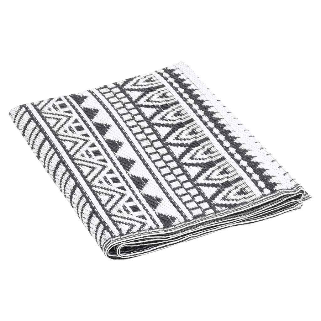 Χαλί εξωτερικού χώρου ARAKIL Μαύρο 120x180 cm PP