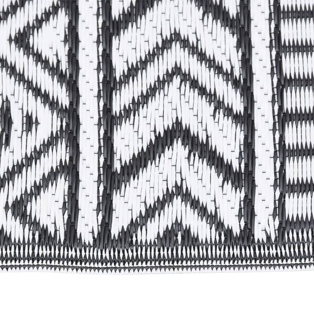 Χαλί εξωτερικού χώρου ARAKIL Μαύρο 190x290 cm PP