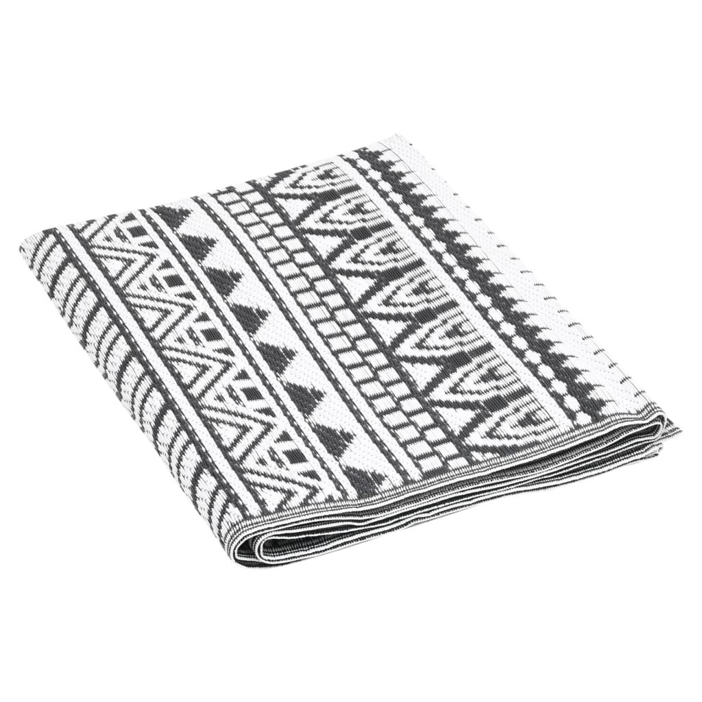 Χαλί εξωτερικού χώρου ARAKIL Μαύρο 190x290 cm PP