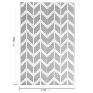 Χαλί εξωτερικού χώρου ARAKIL Γκρι 120x180 cm PP