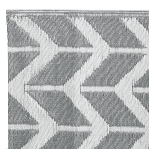 Χαλί εξωτερικού χώρου ARAKIL Γκρι 140x200 cm PP - Pakobazaar