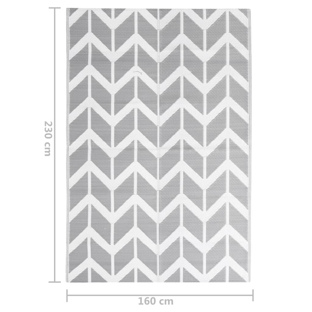 Χαλί εξωτερικού χώρου ARAKIL Γκρι 160x230 cm PP