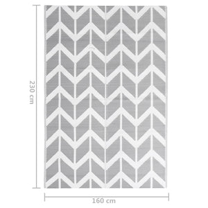 Χαλί εξωτερικού χώρου ARAKIL Γκρι 160x230 cm PP