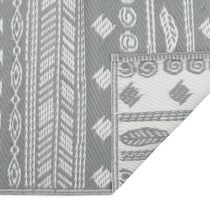 Χαλί εξωτερικού χώρου ARAKIL γκρι 80x250 cm PP - Pakobazaar