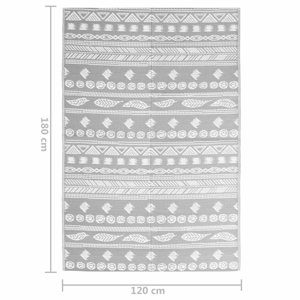 Χαλί εξωτερικού χώρου ARAKIL Γκρι 120x180 cm PP