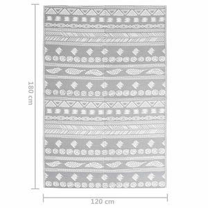 Χαλί εξωτερικού χώρου ARAKIL Γκρι 120x180 cm PP